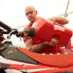Polisport sneltanker jerrycan 20 liter met vulslang - Afbeelding 2