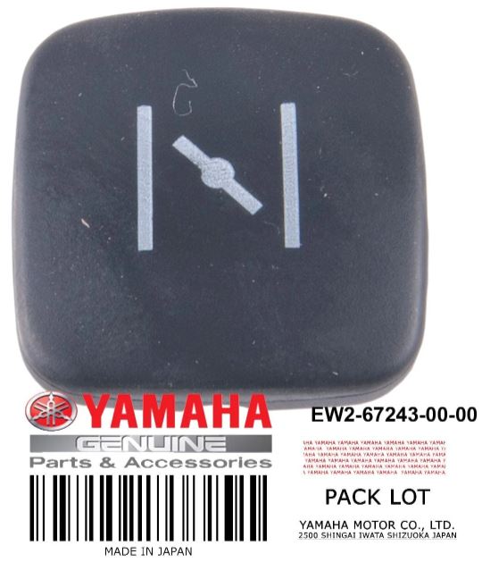Choke knop EW2672430000 Yamaha Superjet OEM met inbusbout Choke KNOB